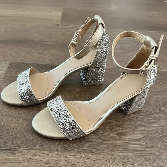 GB Girls glitter heels - Picture 3 of 5